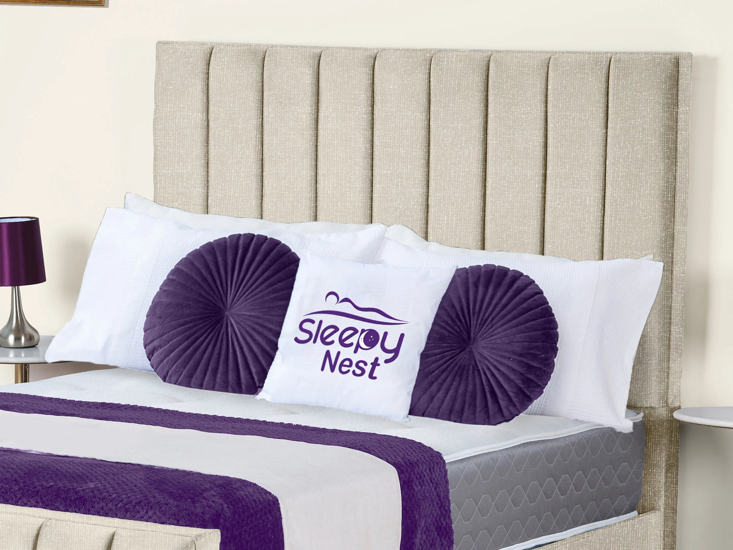 Lisburn Upholstered bed