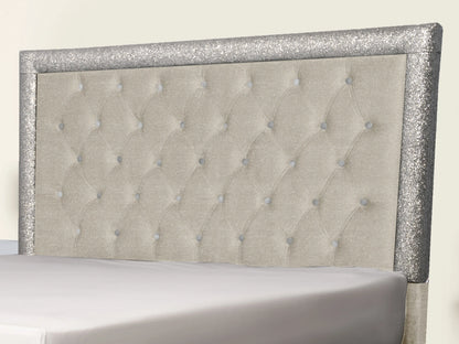 Glitz Lunar Upholstered Bed