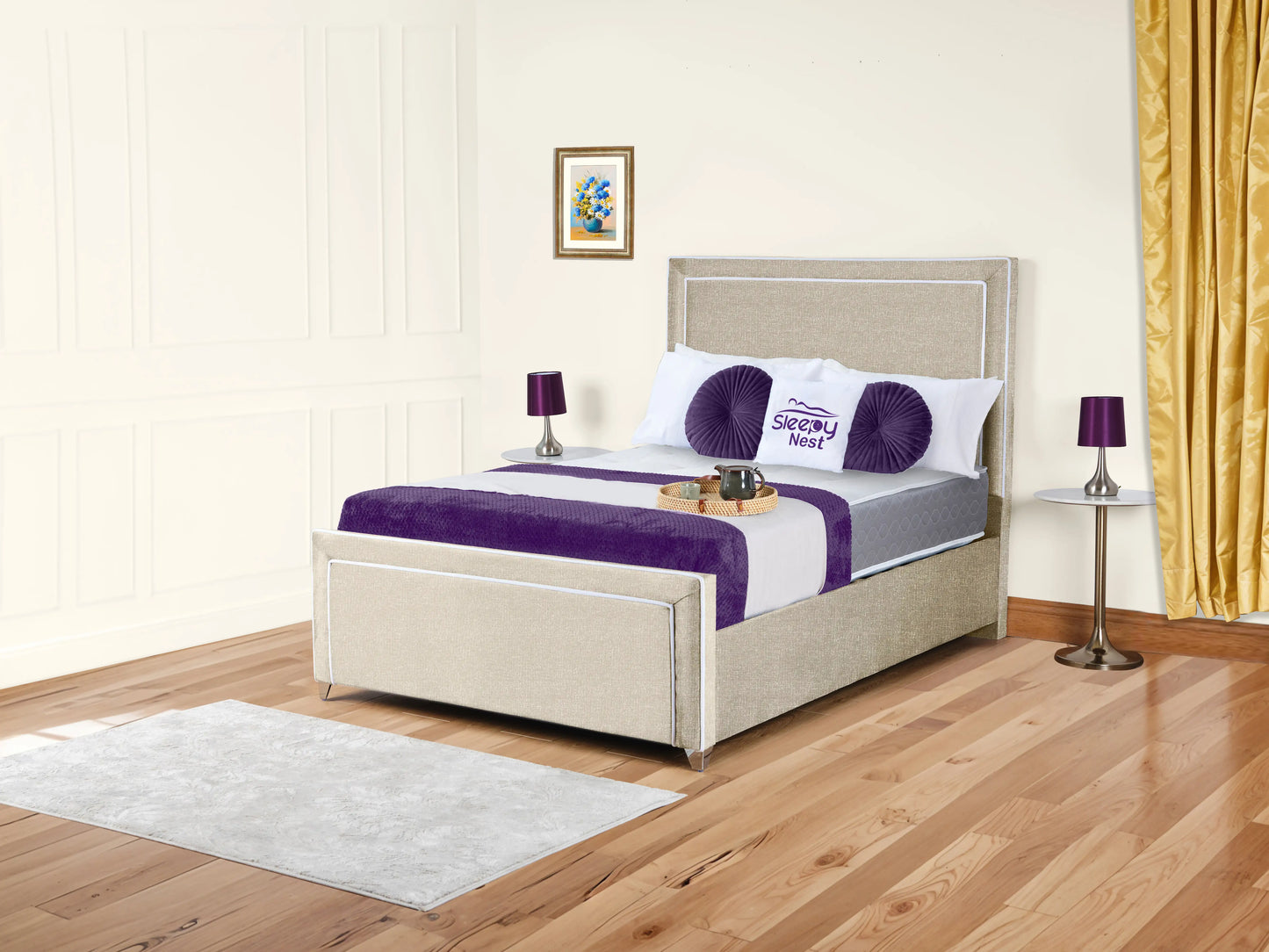 Ariana Upholstered Bed