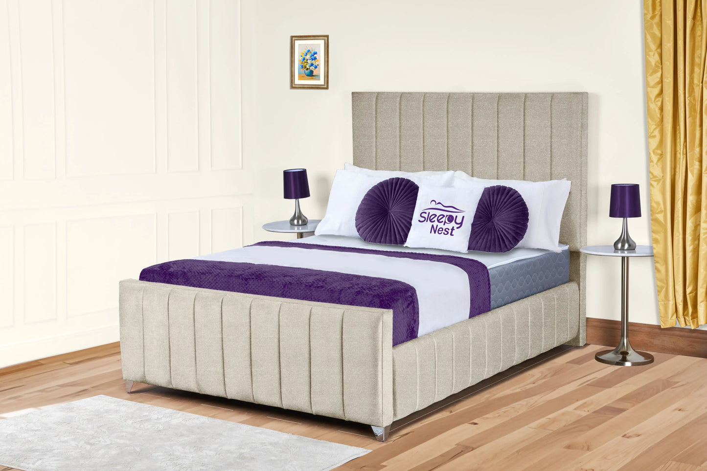 Milano Upholstered Bed