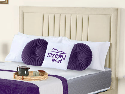 Cannas upholstered bed