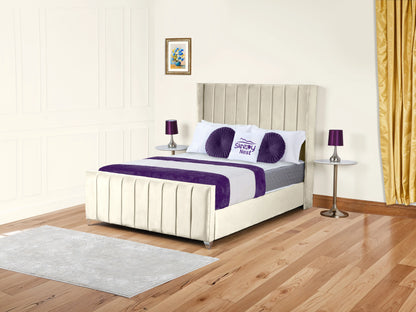 Empire Winged upholstered Bed