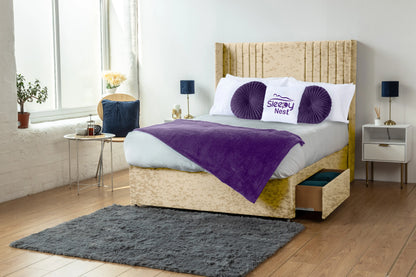 Skyline wingback Divan Bed
