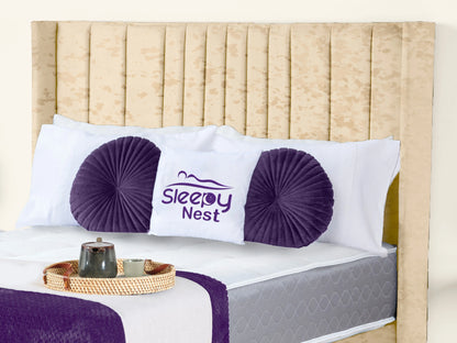 Valencia Lined Wings Upholstered Bed