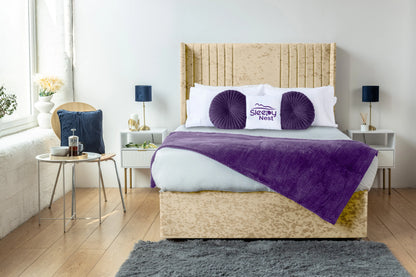 Skyline wingback Divan Bed