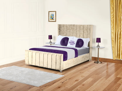 Empire Winged upholstered Bed