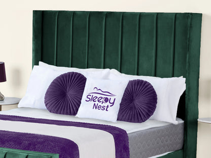 Empire Winged upholstered Bed