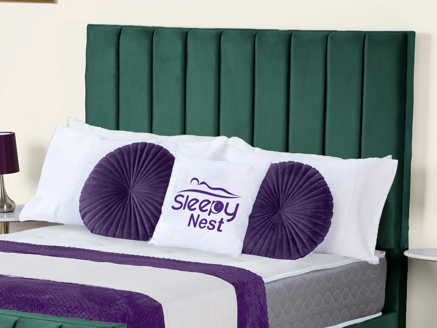 Lisburn Upholstered bed