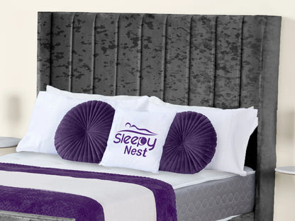 Empire Winged upholstered Bed