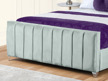 Empire Winged upholstered Bed