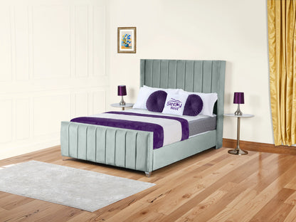 Empire Winged upholstered Bed