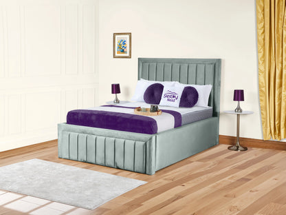 Grand panel Upholstered bed