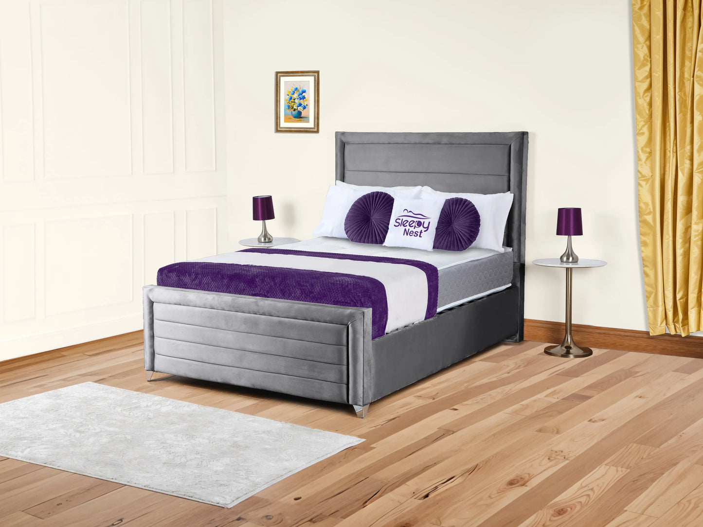 Safina Upholstered Bed