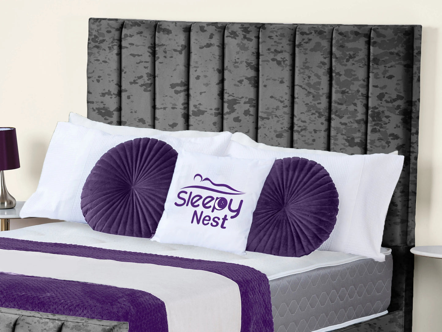 Lisburn Upholstered bed