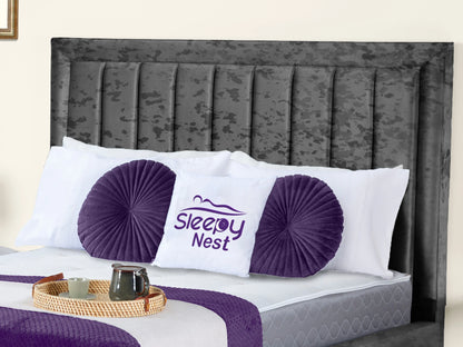 Grand panel Upholstered bed