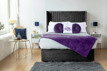 Skyline wingback Divan Bed