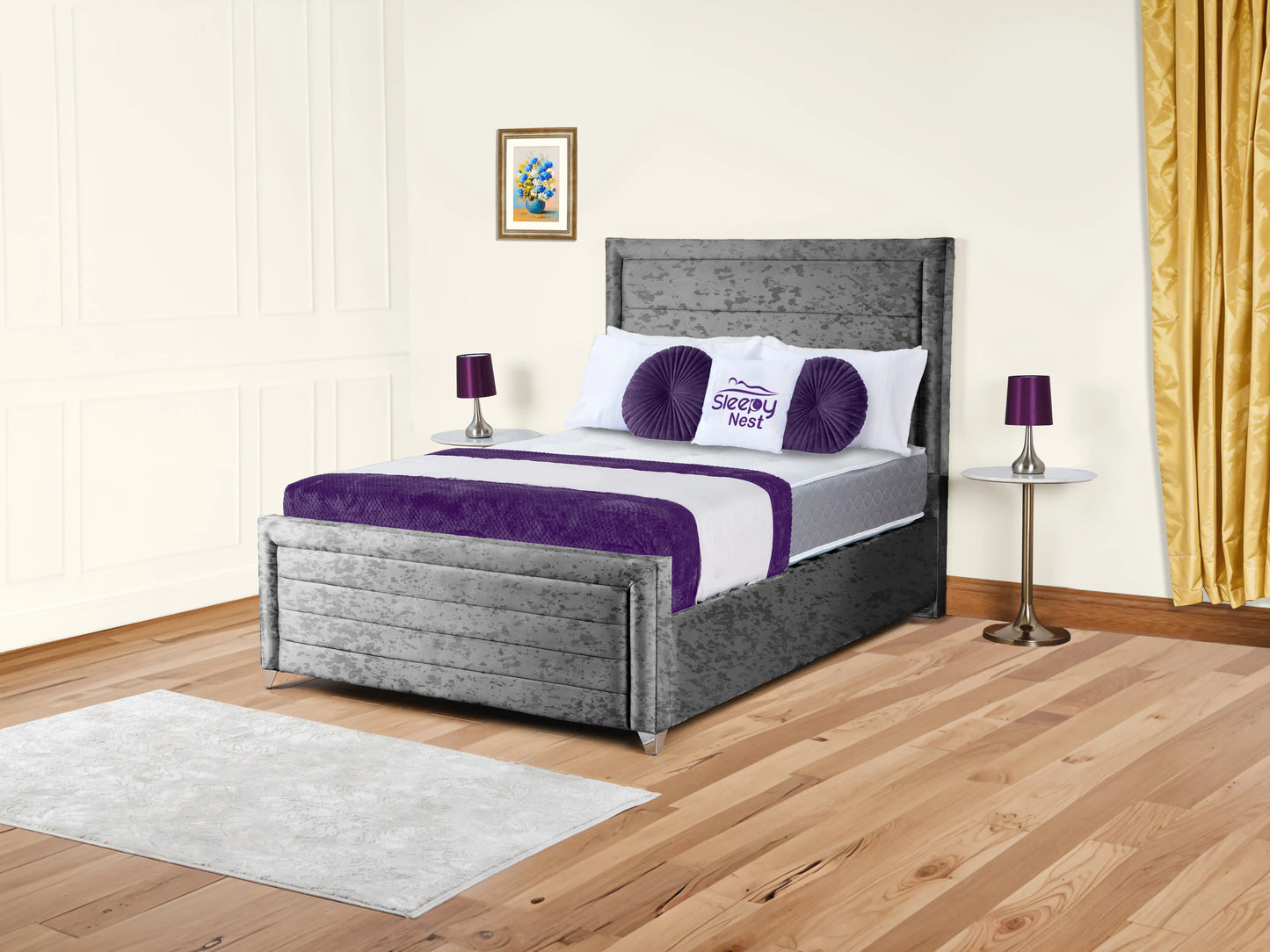 Safina Upholstered Bed