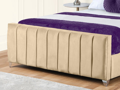 Empire Winged upholstered Bed