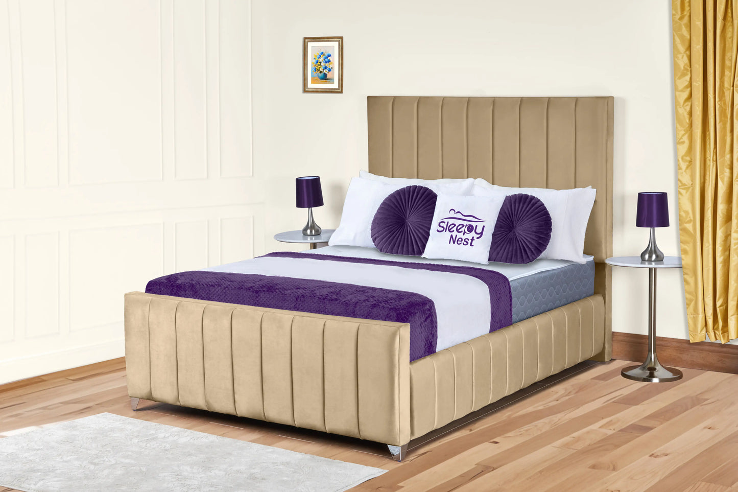 Milano Upholstered Bed