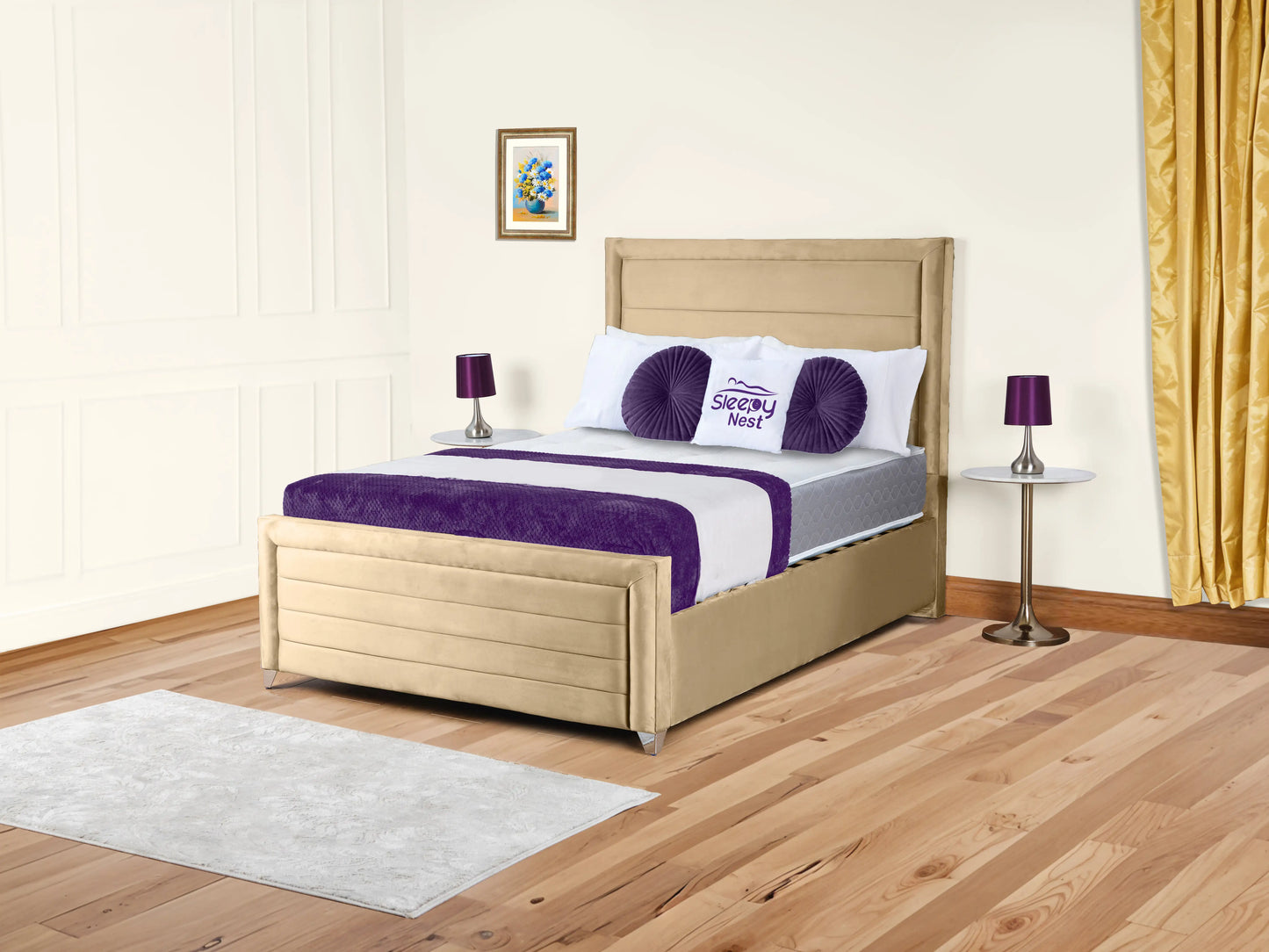 Safina Upholstered Bed