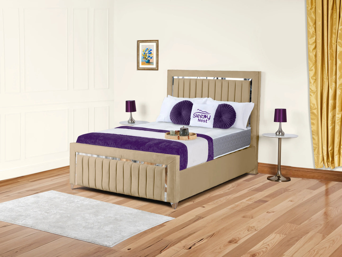 Elizabeth Upholstered Bed