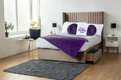 Skyline wingback Divan Bed