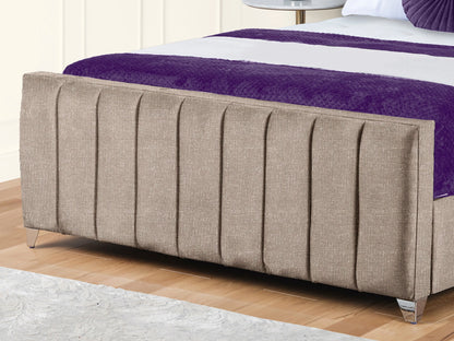 Empire Winged upholstered Bed