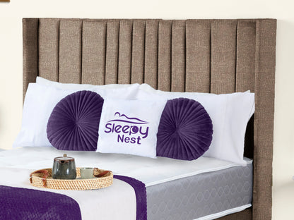Valencia Lined Wings Upholstered Bed