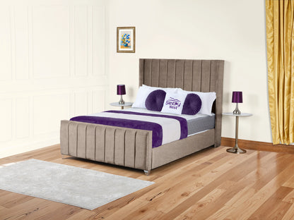 Empire Winged upholstered Bed