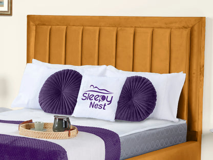 Grand panel Upholstered bed