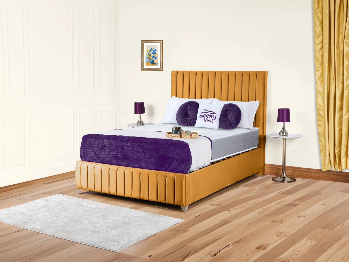 Milano Upholstered Bed