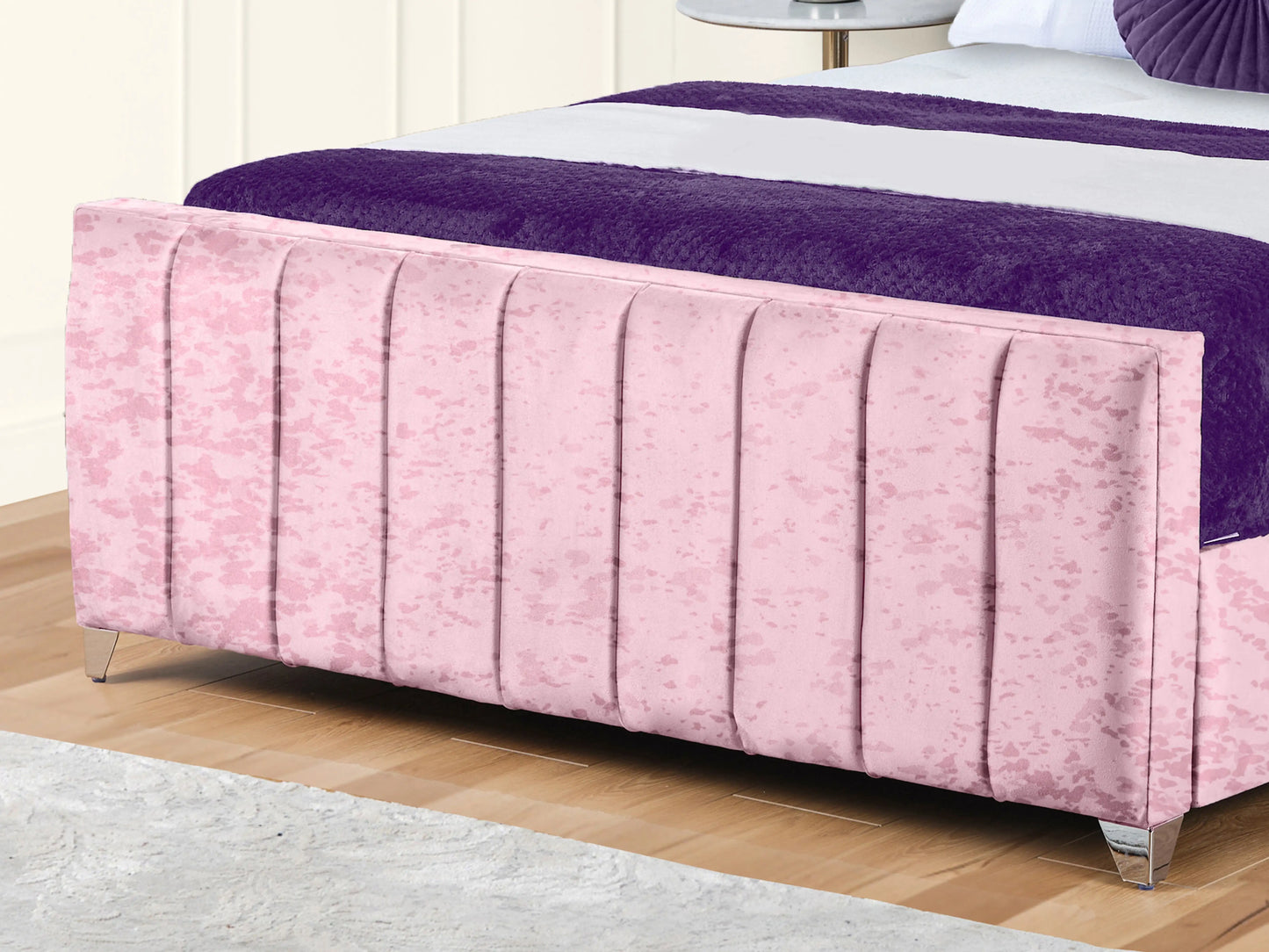Empire Winged upholstered Bed
