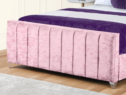 Empire Winged upholstered Bed