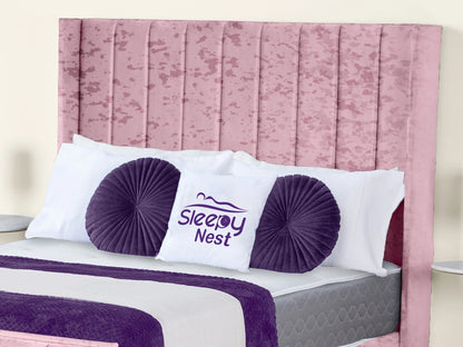 Empire Winged upholstered Bed