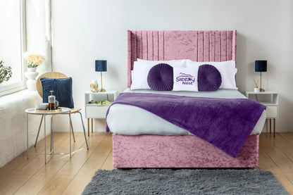 Skyline wingback Divan Bed