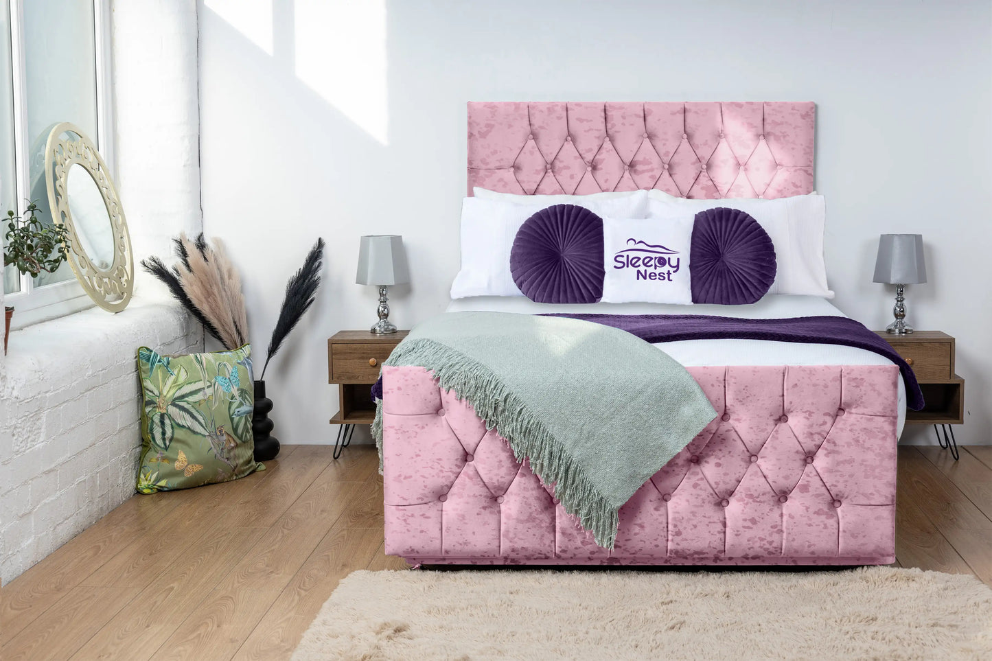 Jublie Chesterfield Divan Bed