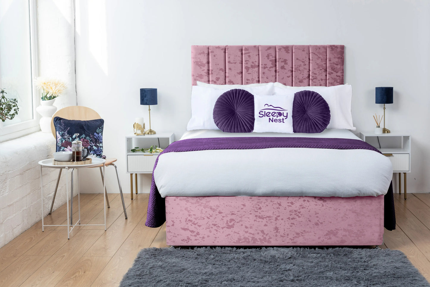 Amelia Lined Divan Bed