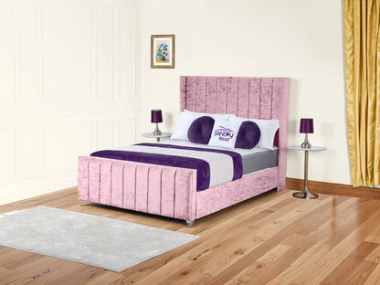 Empire Winged upholstered Bed