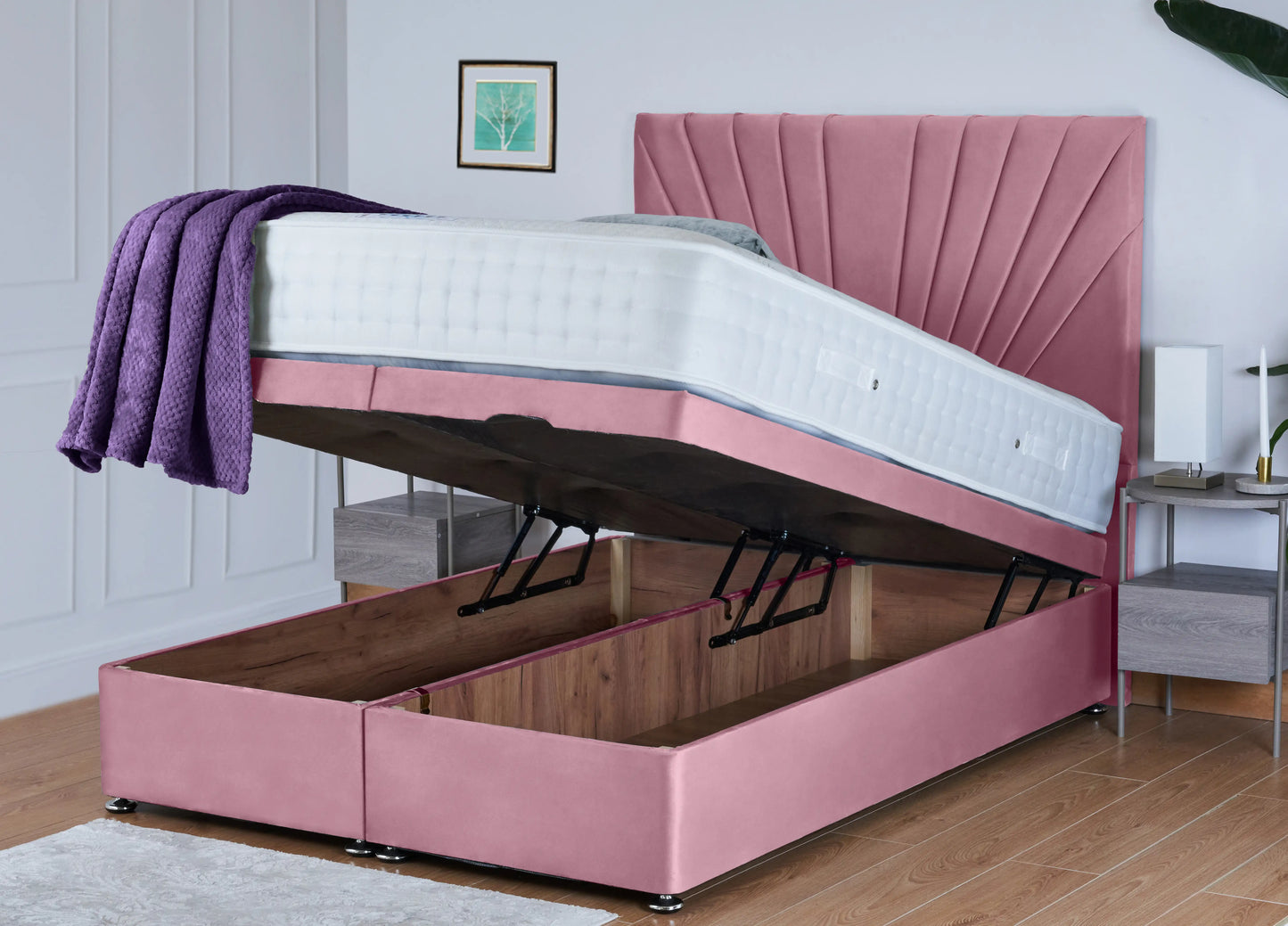 Sunrise Ottoman Bed