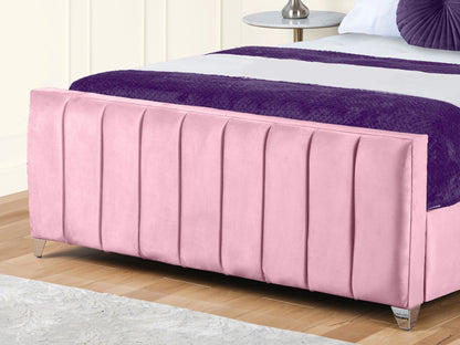 Empire Winged upholstered Bed