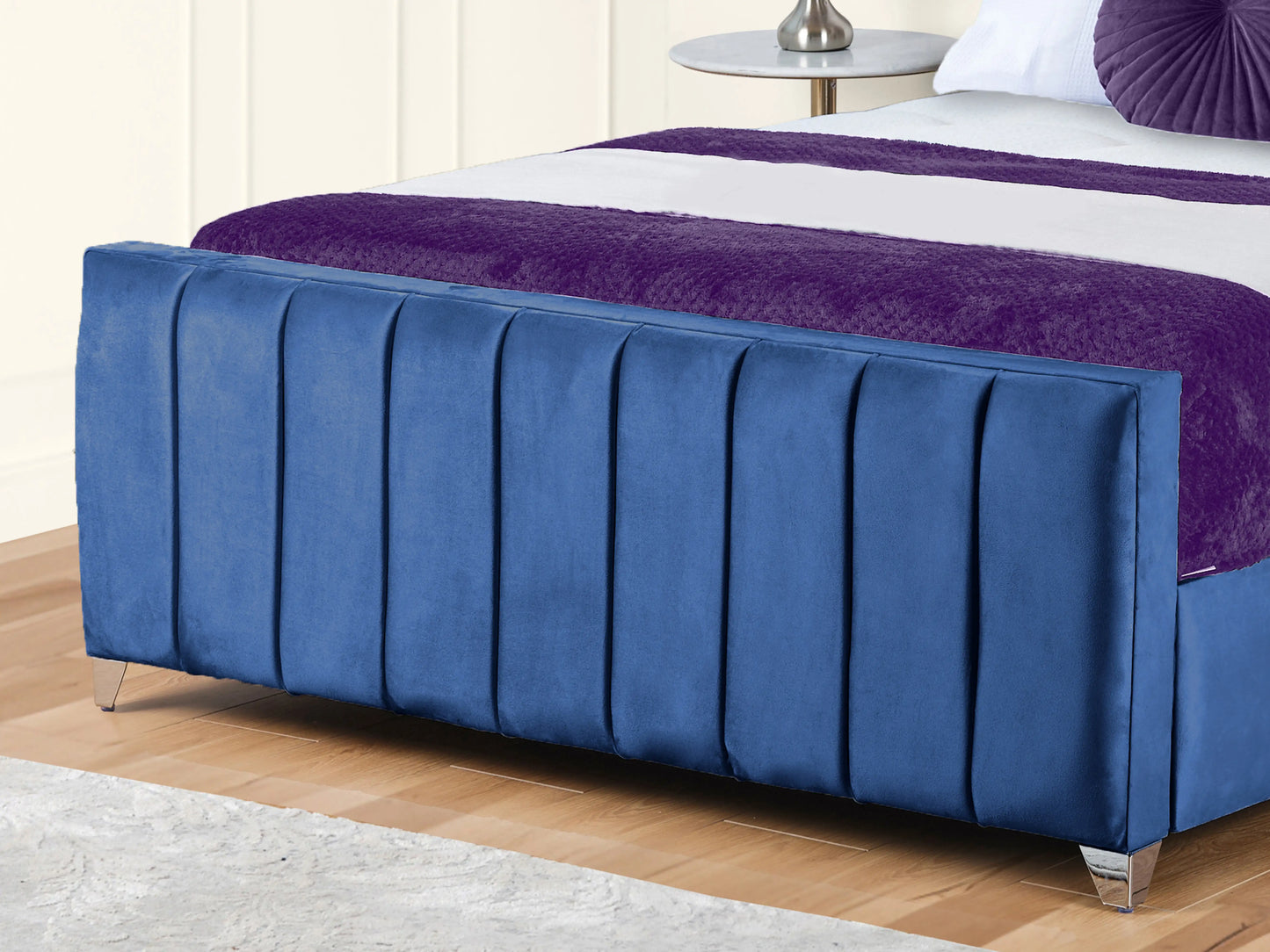 Empire Winged upholstered Bed