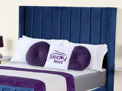 Empire Winged upholstered Bed