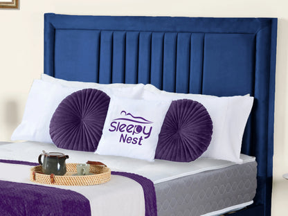 Cannas upholstered bed