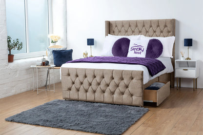 Emily Wingback Divan Bed