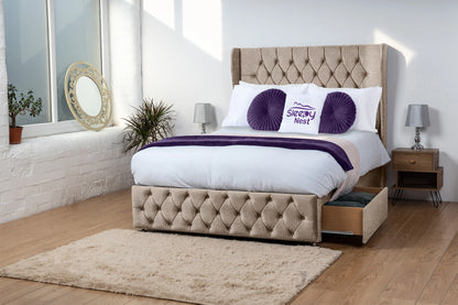 Luxor Wingback Divan Bed