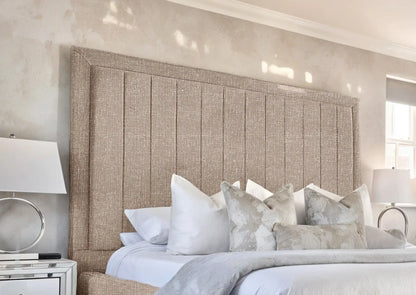 Geneva lined Upholstered Bed