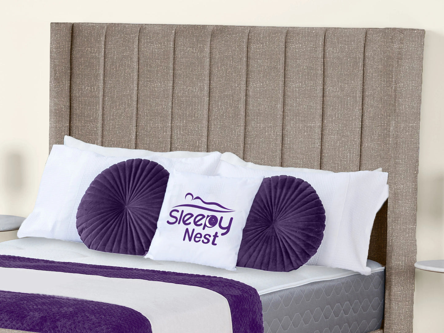 Empire Winged upholstered Bed