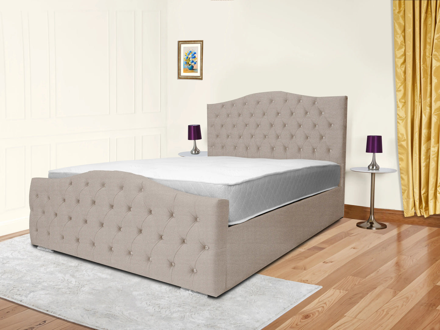 Classic Upholstered Bed