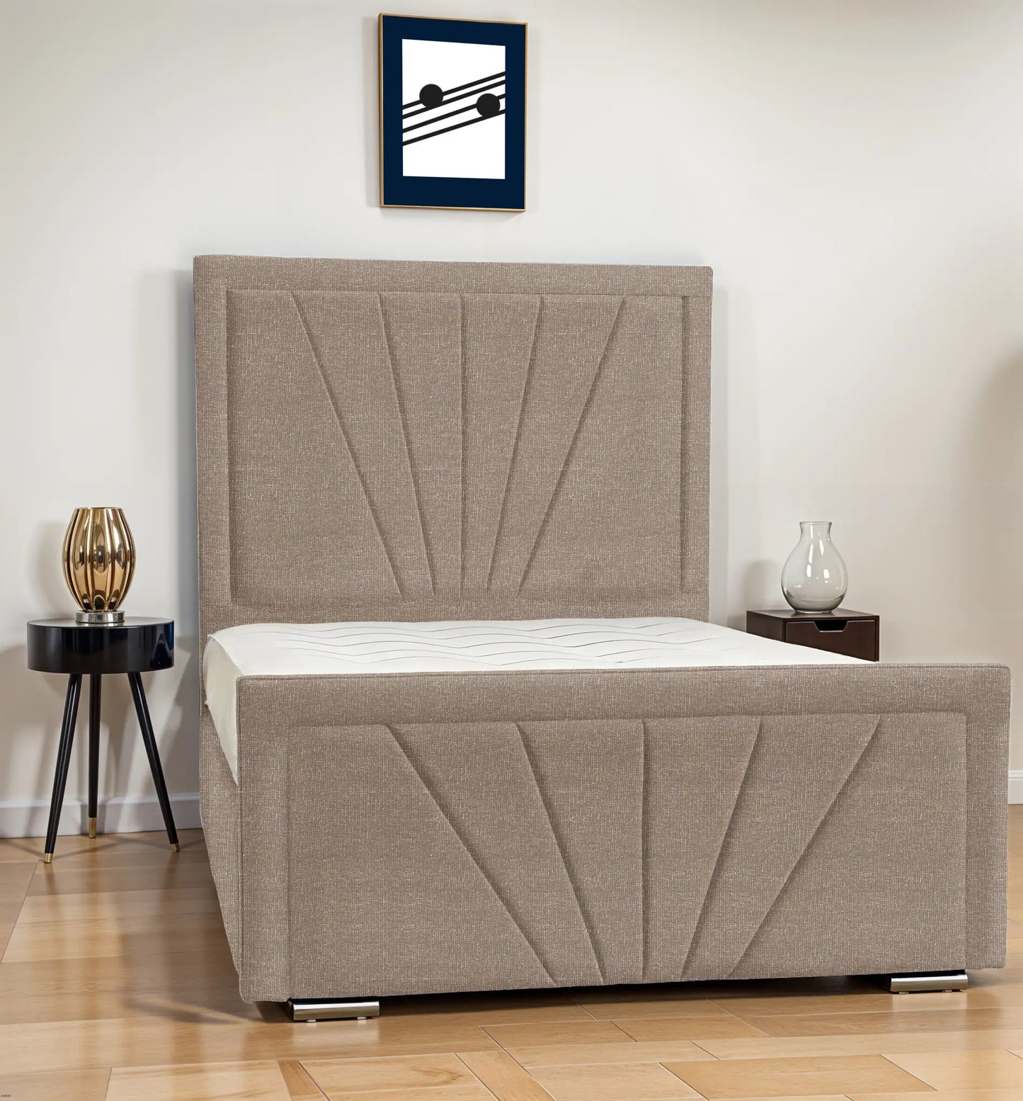 Zahah upholstered bed