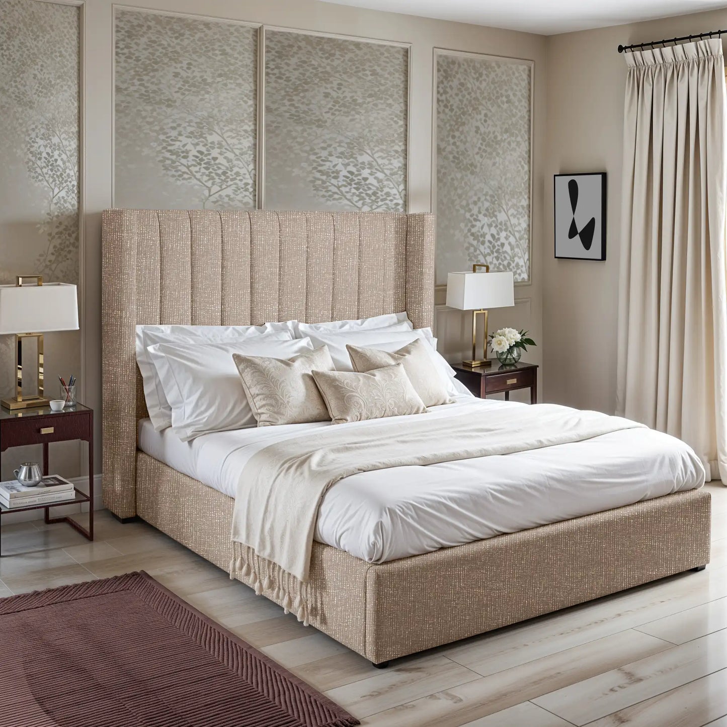 Barcelona Upholstered Bed